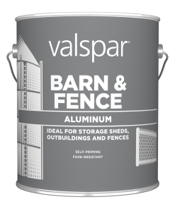 Valspar® Barn & Fence Oil Aluminum Exterior Paint
