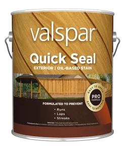 Valspar® Quick Seal Exterior Oil-Based Stain