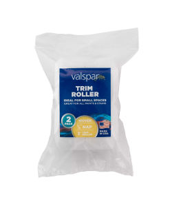 Valspar® 2-Pack 4-in x 3/8-in Trim Woven Roller Cover